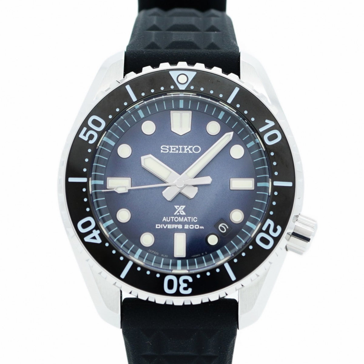 Pre-Owned Seiko Prospex 8L35-01K0 Navy Dial Men's Watch