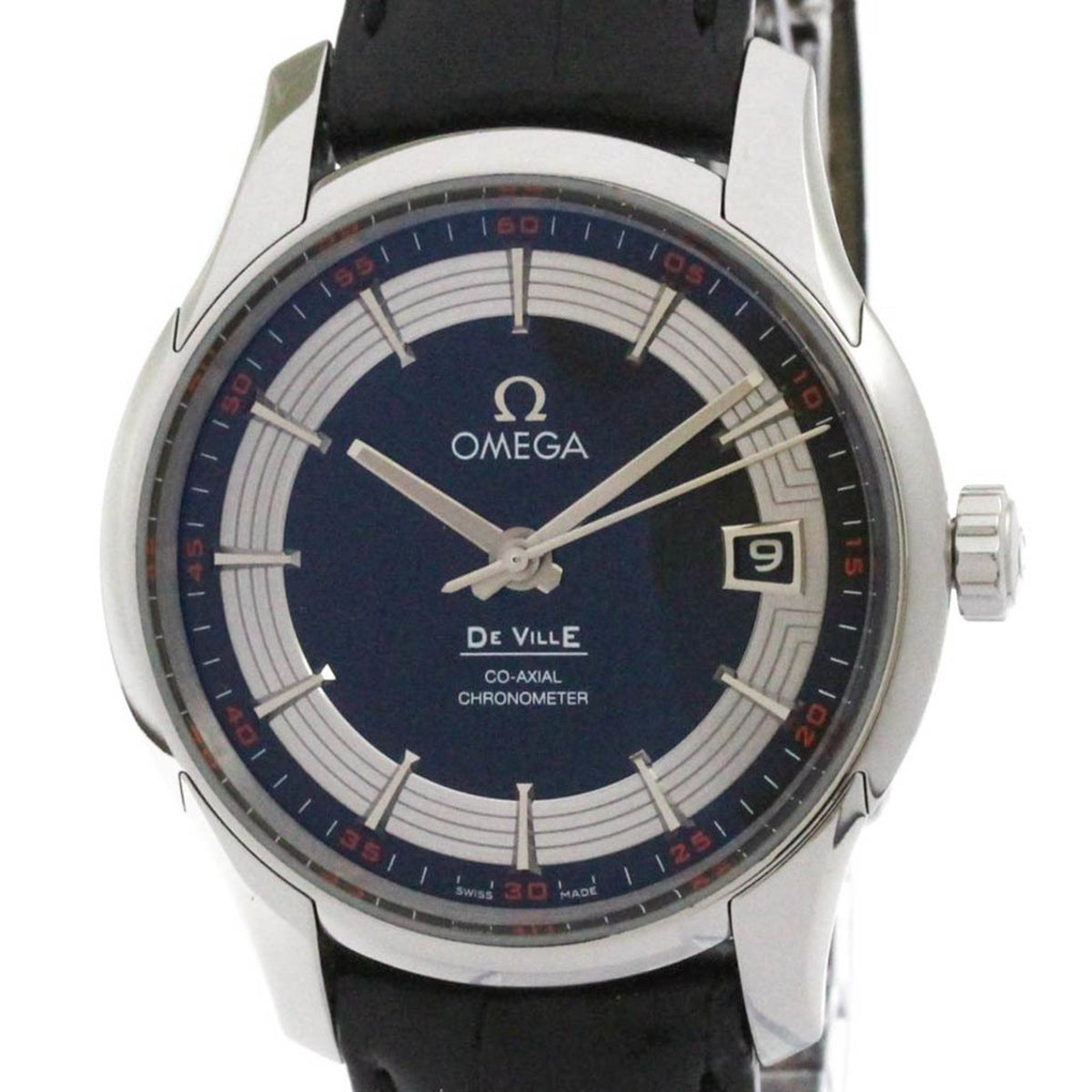 Pre-Owned OMEGA De Ville Hour Vision Automatic Watch 431.33.41.21.01.001 Polished