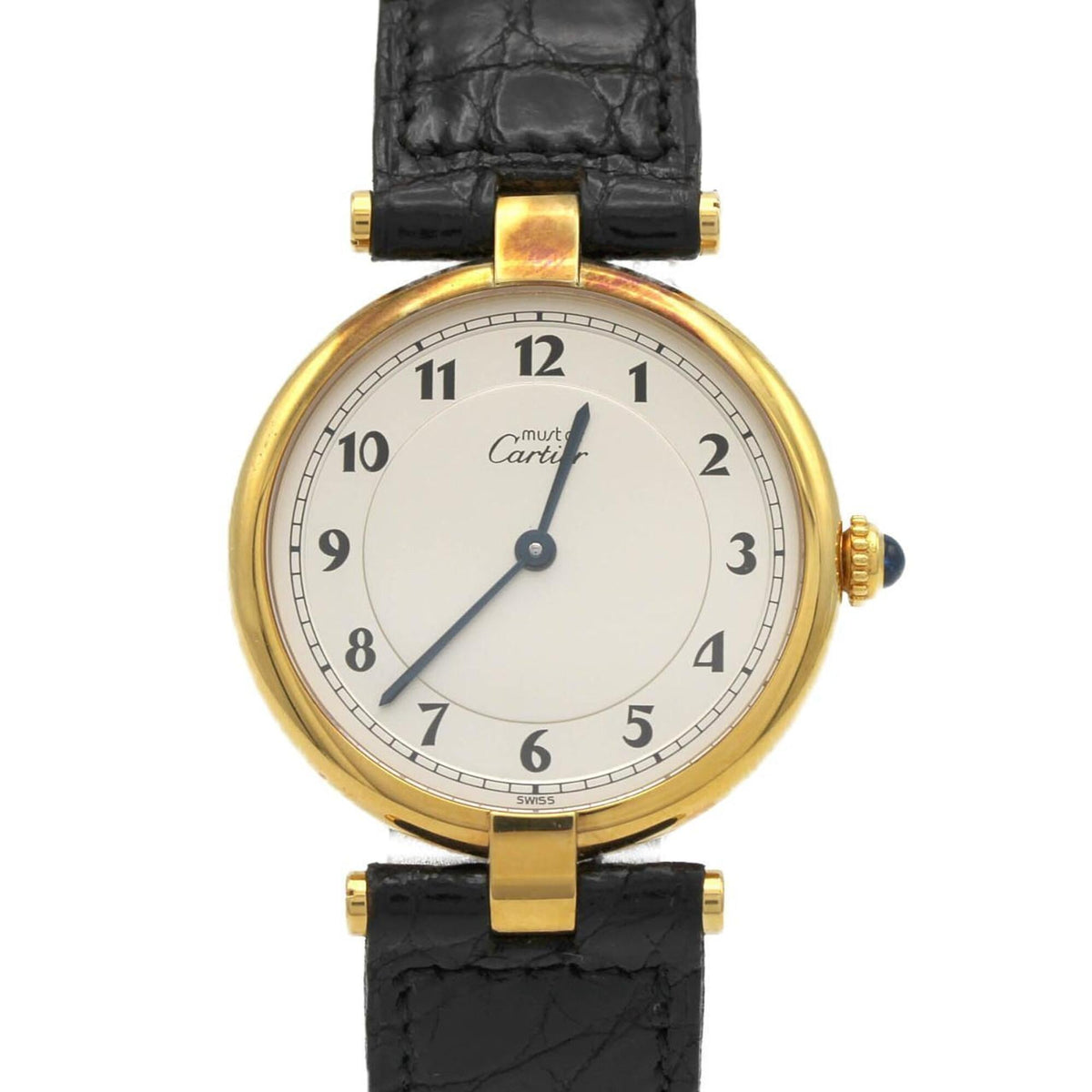 Pre-Owned Cartier Must VLC LM GP W1001754 Quartz Watch