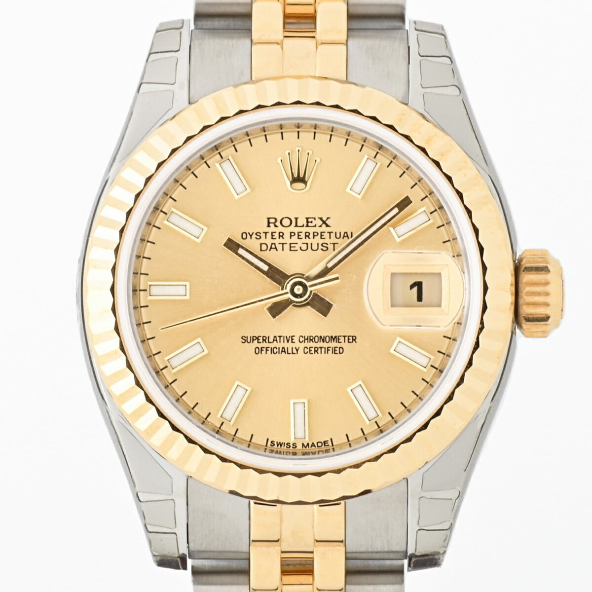 Pre-Owned Rolex Datejust 179173 K18 Stainless Steel Women's Watch 68669