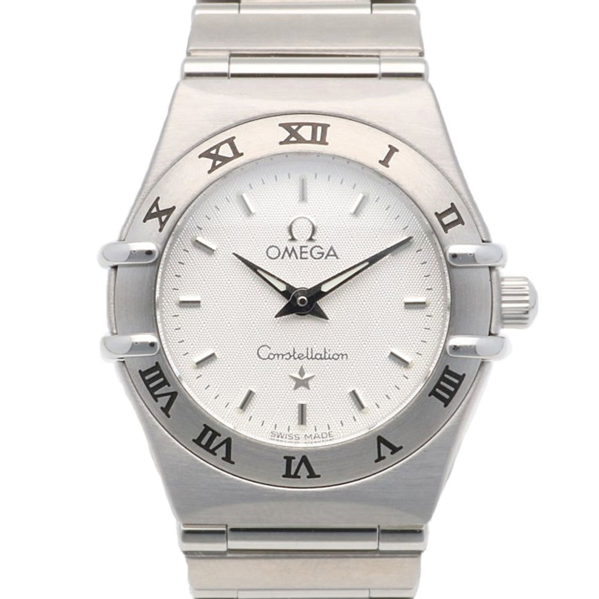 Pre-Owned Omega Constellation Mini Wristwatch, Stainless Steel Quartz, Polished, 59932XXX, Ladies' OMEGA