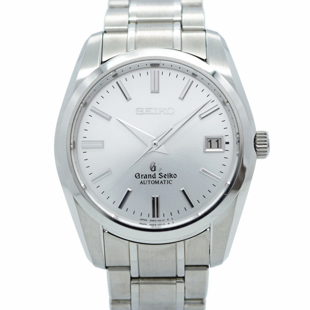 Pre-Owned Seiko Grand 9S55-0010 Silver Dial Men's Watch