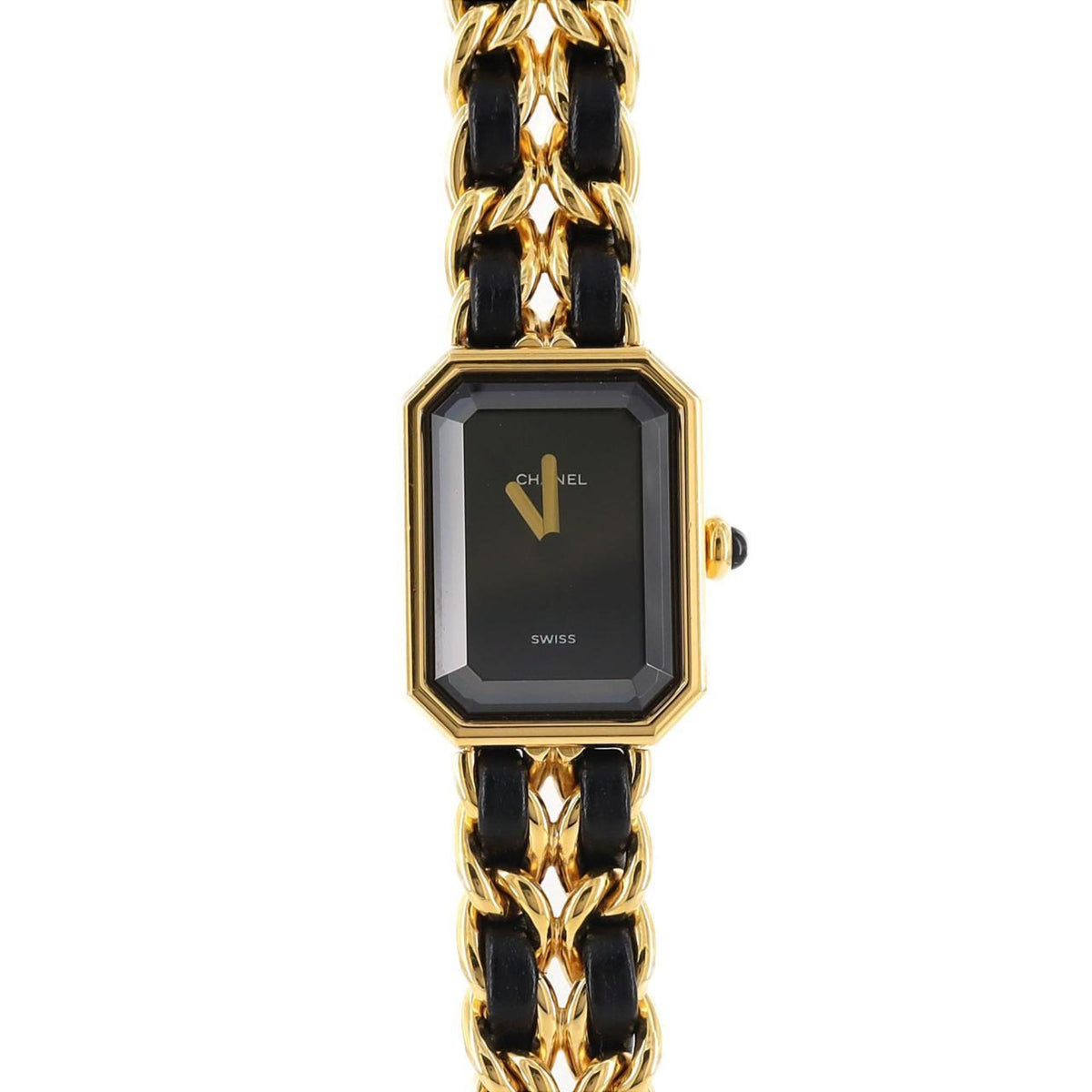 Montre à quartz Chanel Premiere GP taille L H0001 d'occasion 