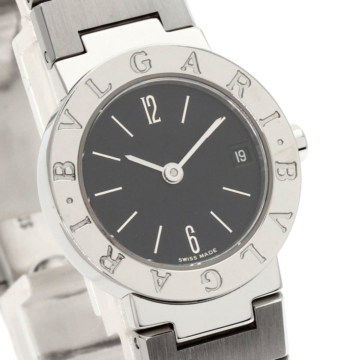 Montre-bracelet BVLGARI BB23SSD d'occasion en acier inoxydable pour femme 
