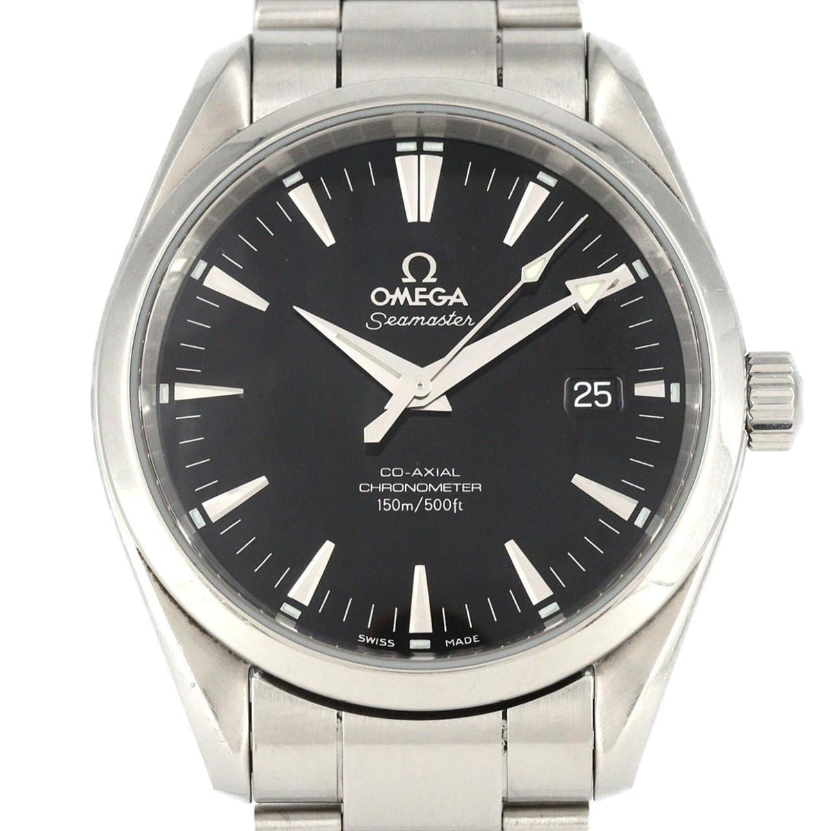 Pre-Owned Omega Seamaster Aqua Terra 2503.50 Stainless Steel Automatic Watch