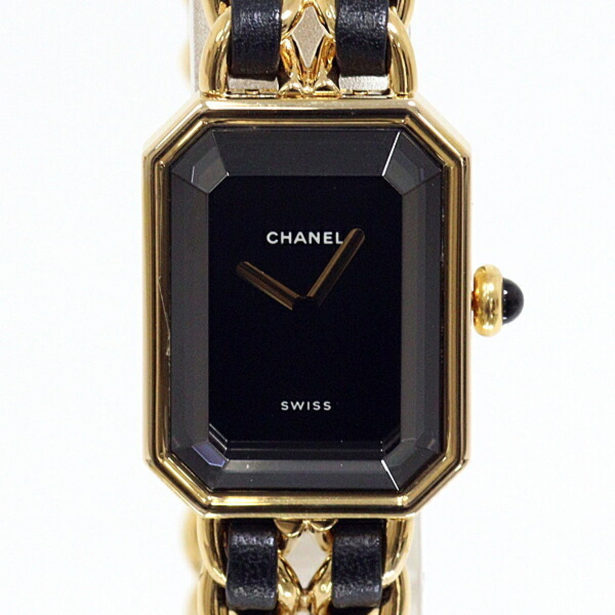 Montre Chanel Chanel Premiere XL H0001 d'occasion pour femme, cadran noir, finition quartz 