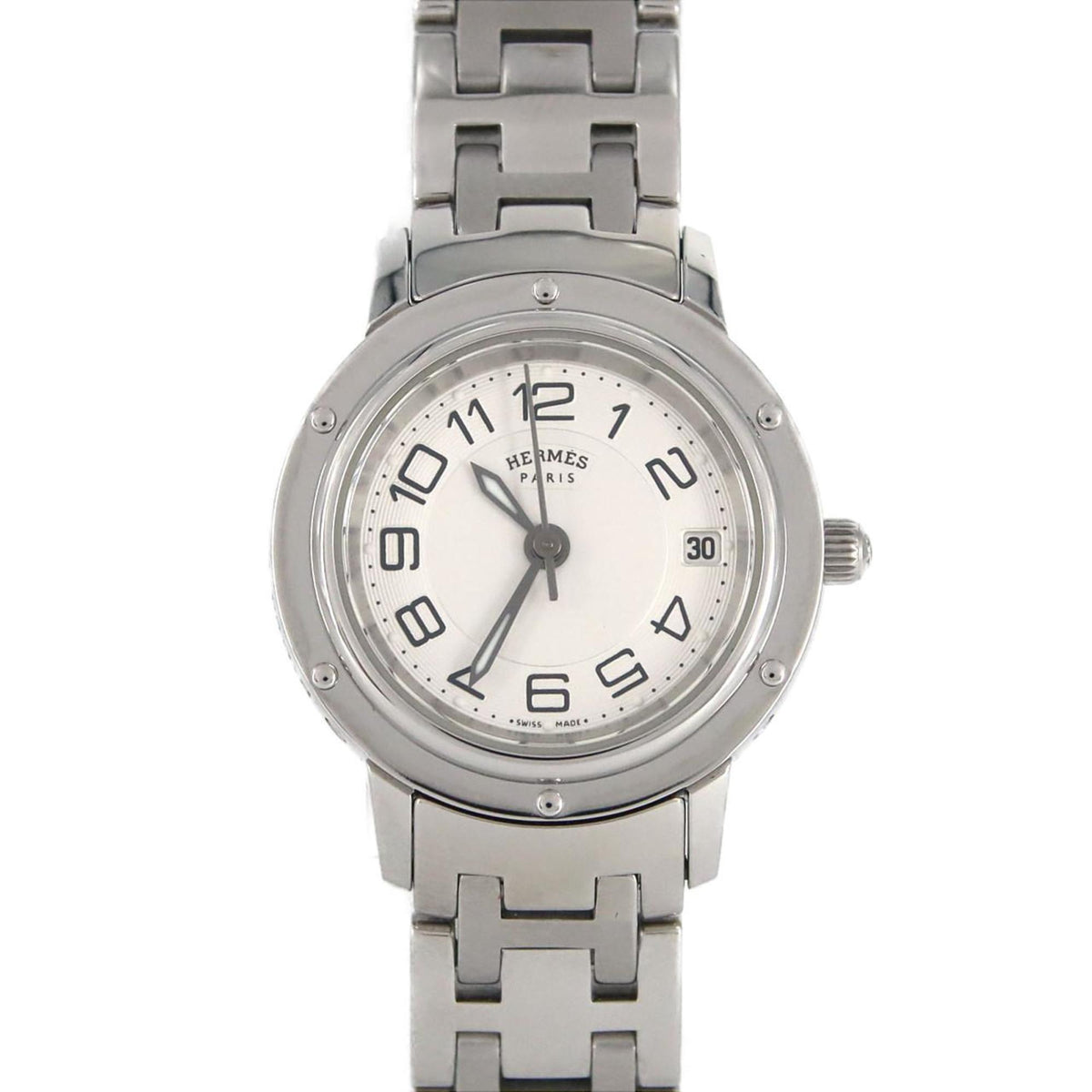Gebrauchte Hermes Clipper Classic CP1.210 SS Quarzuhr 