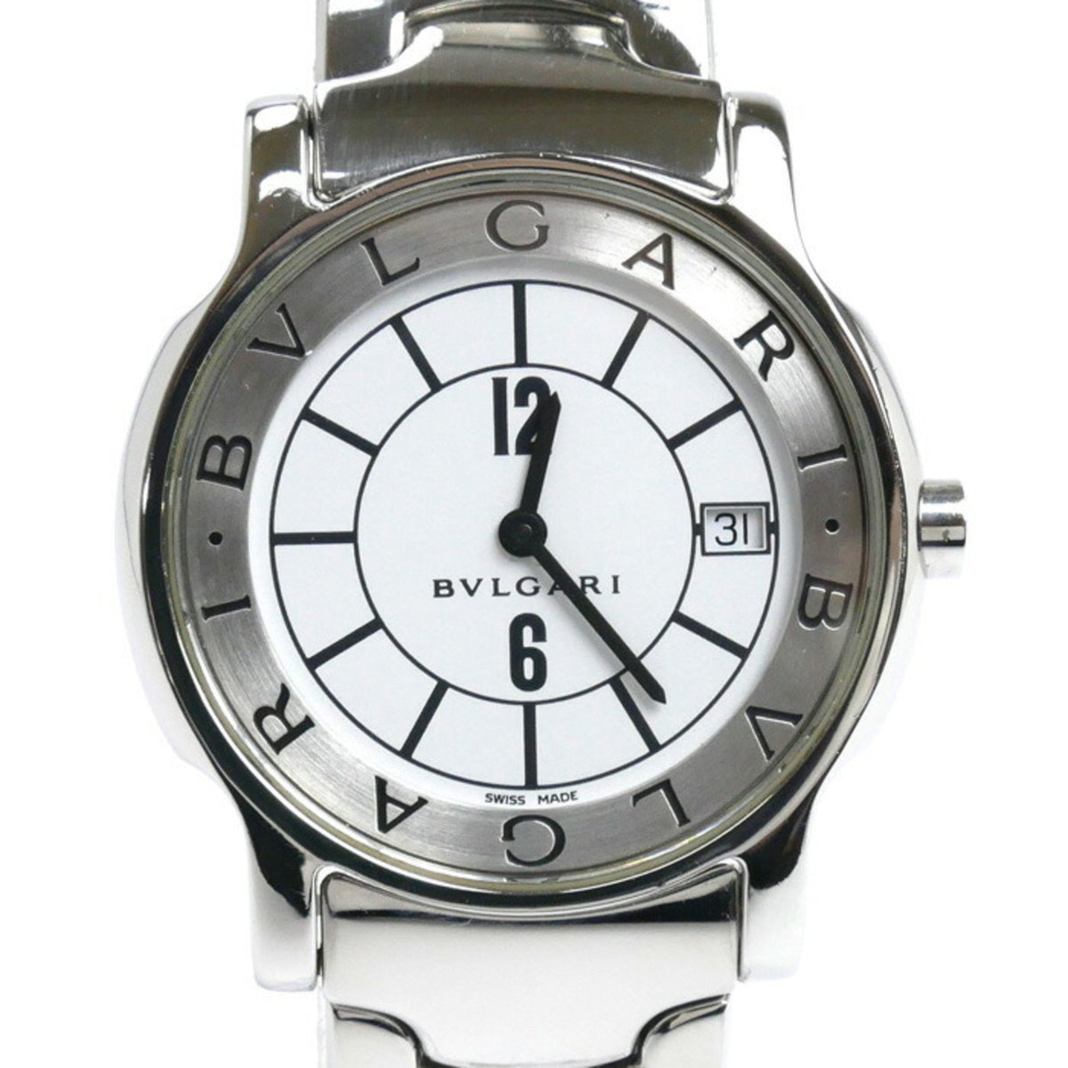 Montre BVLGARI Solotempo d'occasion à piles ST35S unisexe 