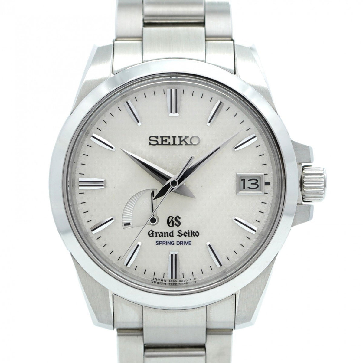 Pre-Owned Seiko Grand 9R65-0AG1 White Dial Men's Watch