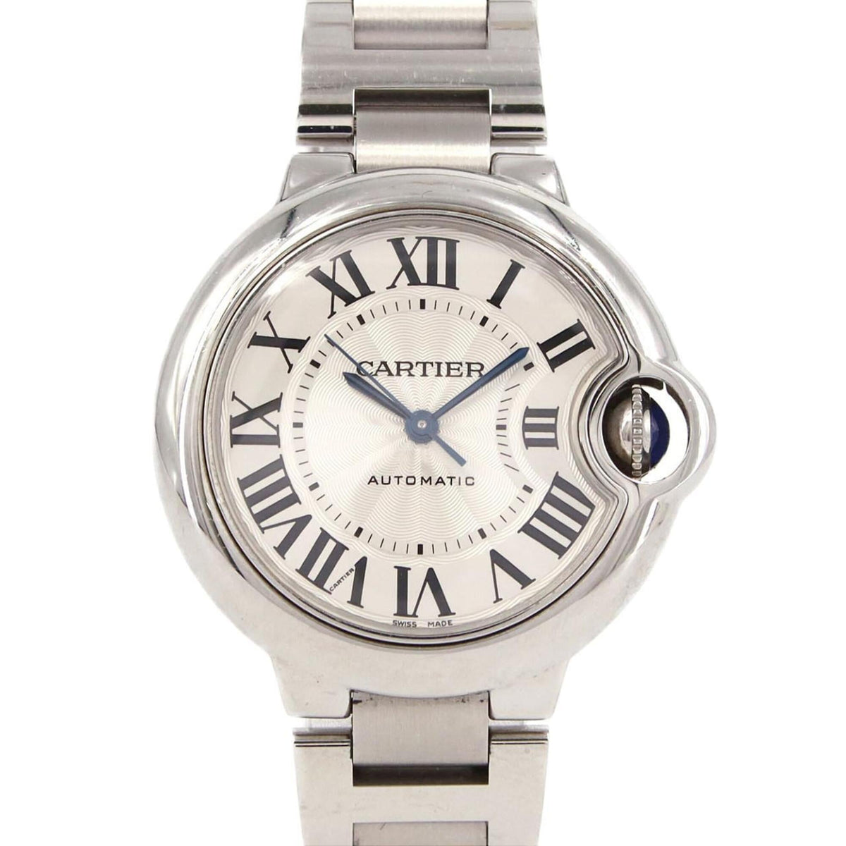 Pre-Owned Cartier Ballon Bleu W6920071 Stainless Steel Automatic Watch