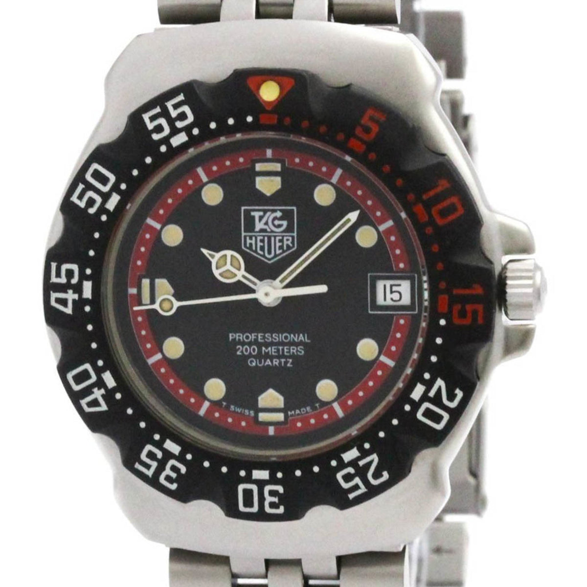 Pre-Owned TAG HEUER Formula 1 Stainless Steel Quartz Mid Size Watch WA1210