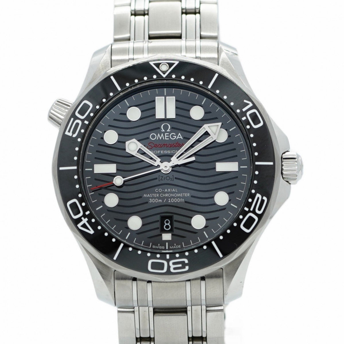 Pre-Owned Omega Seamaster 210.30.42.20.01.001 Black Dial Men's Watch