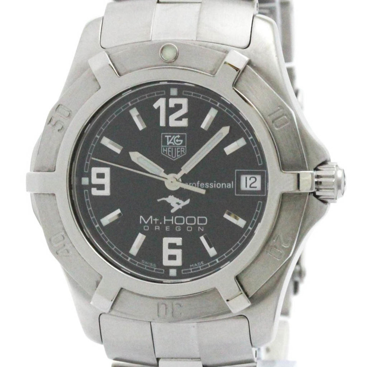 Pre-Owned Polished TAG HEUER 2000 MT.HOOD Limited EditionQuartz Watch WN111F BF581022
