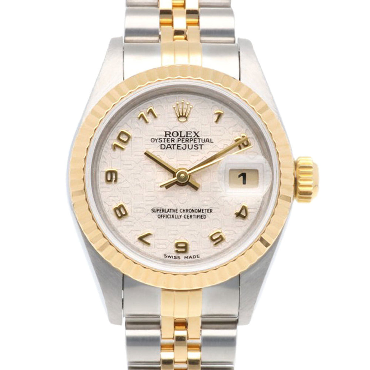 Pre-Owned Rolex Datejust Oyster Perpetual Wristwatch, Stainless Steel, 69173, Automatic Winding, Polished, U-serial, Ladies', ROLEX, Arabic Numerals, Horicon