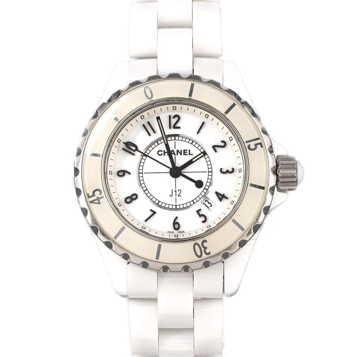 Pre-Owned Chanel J12 33mm Ceramic H0968 Quartz Watch