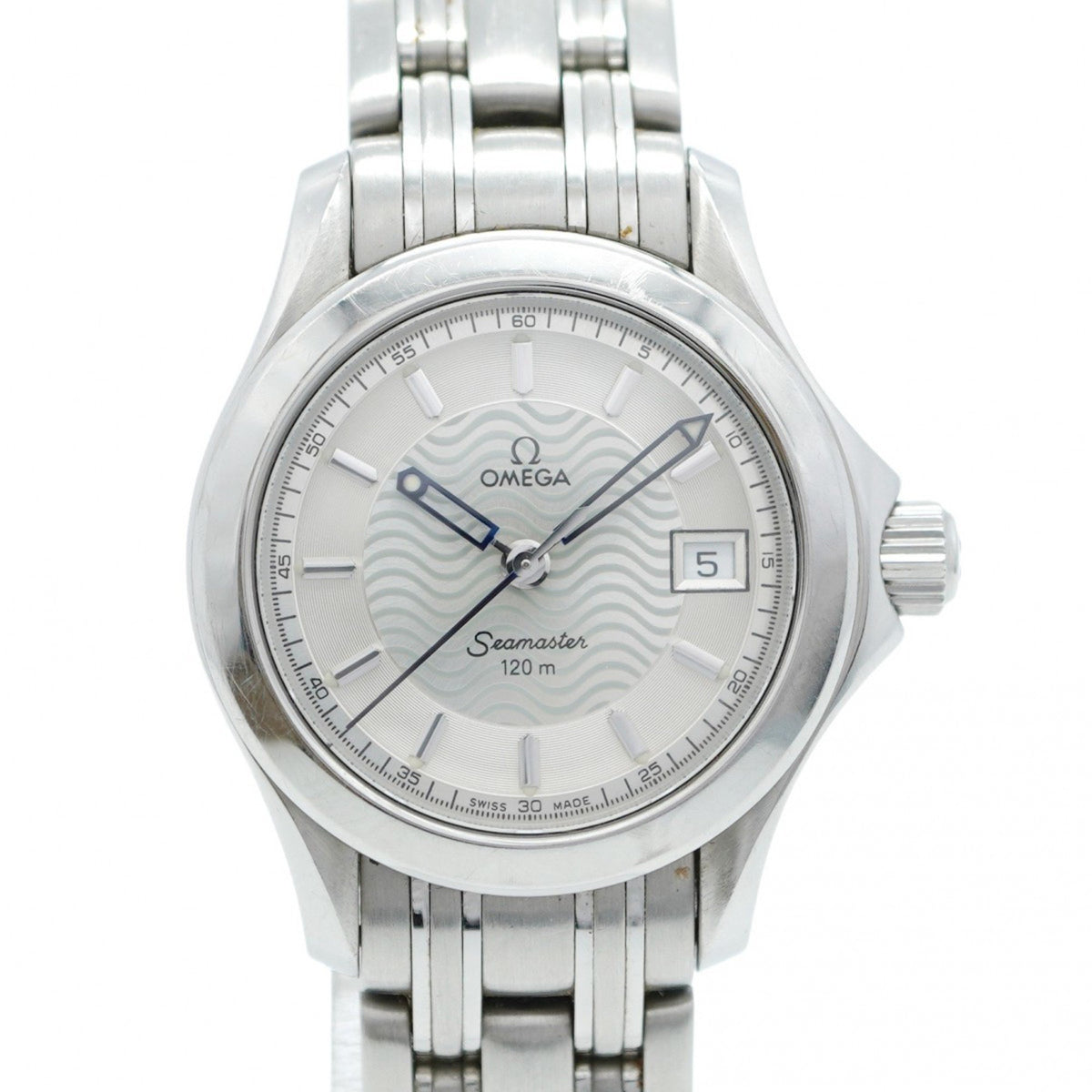 Pre-Owned Omega Seamaster 2581.31.00 Silver Dial Women's Watch