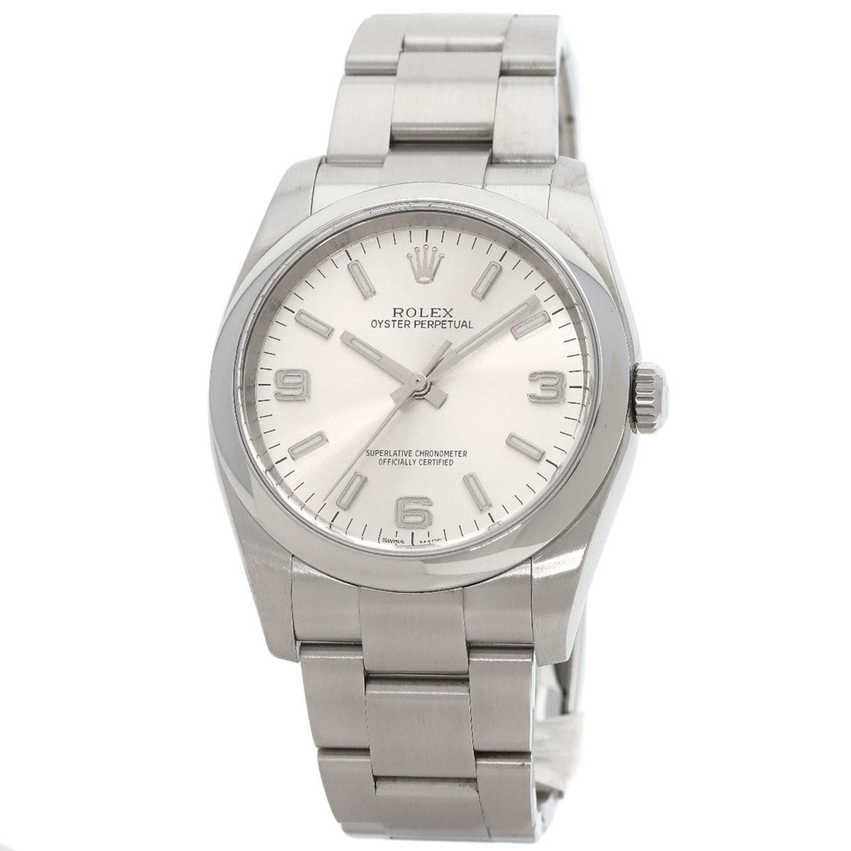 Pre-Owned Rolex 116000 Oyster Perpetual 36 Watch Stainless Steel SS Men's ROLEX