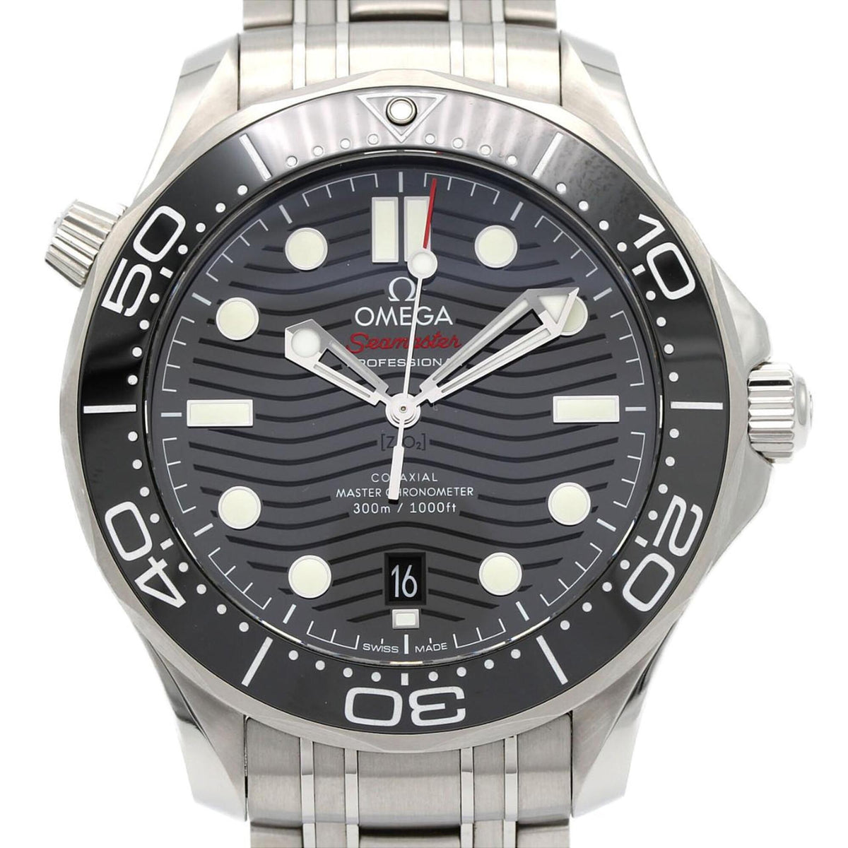 Pre-Owned Omega Seamaster Diver 300M 210.30.42.20.01.001 Stainless Steel Automatic Watch