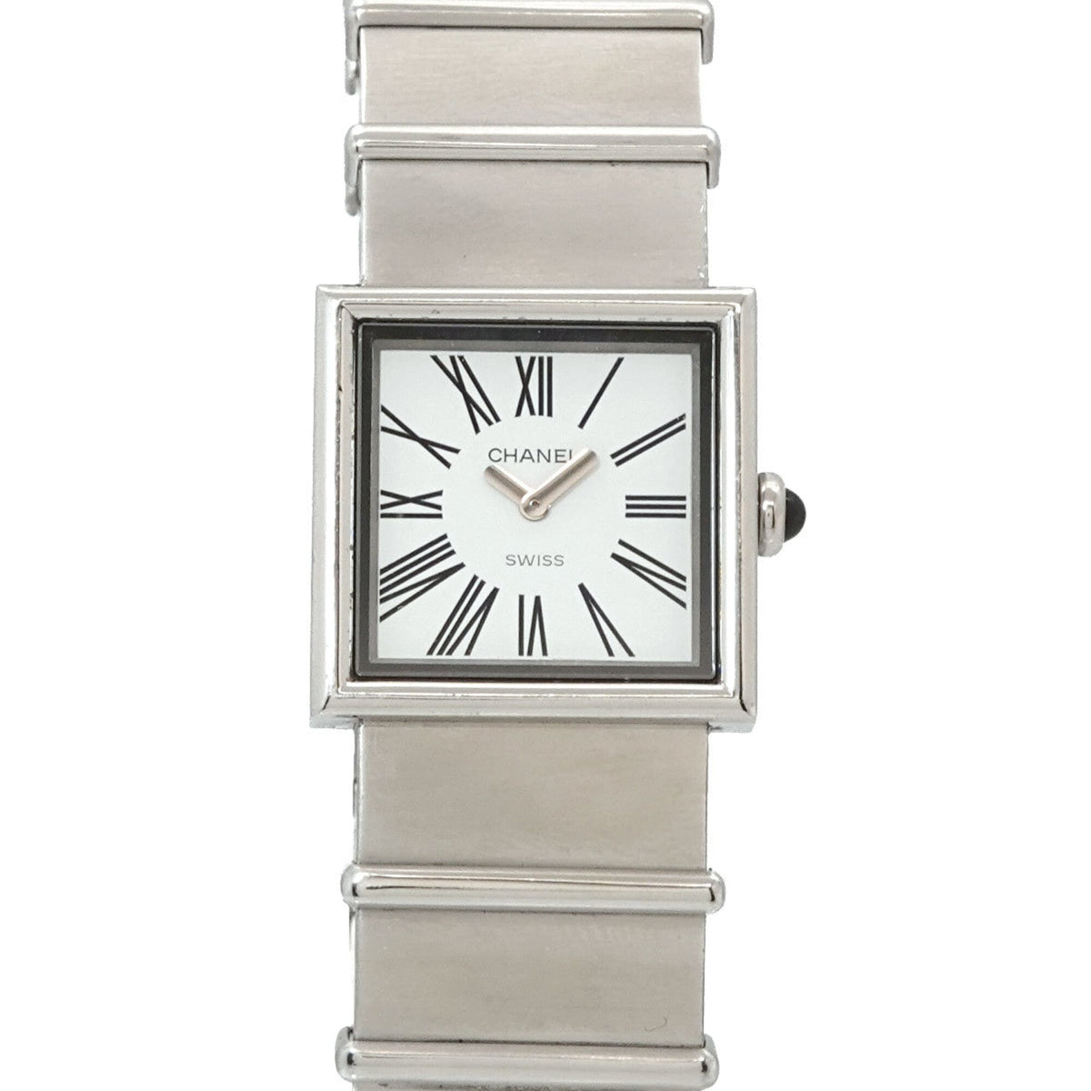 Pre-Owned Chanel Mademoiselle H0827 Women's Watch White Quartz