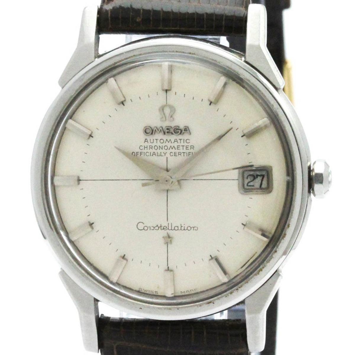 Pre-Owned Vintage OMEGA Constellation Cal 561 Steel Automatic Mens Watch 14902 BF576517