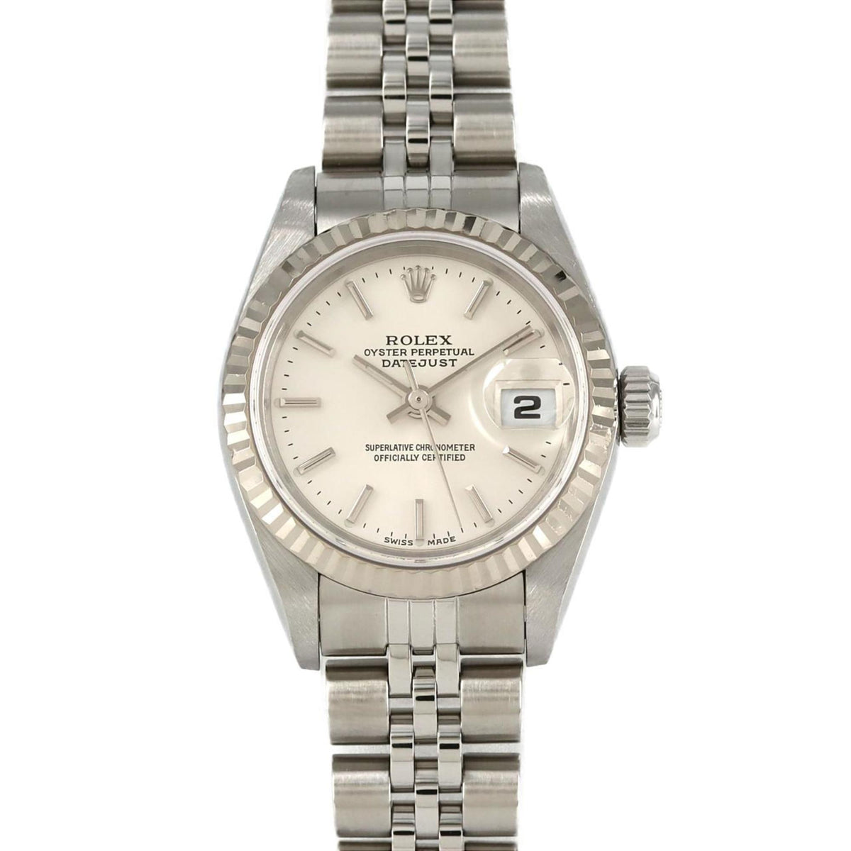 Pre-Owned Rolex Datejust 79174 SSxWG Automatic Watch Y-Serial