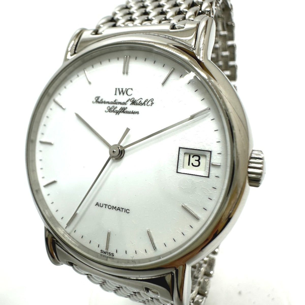 Pre-Owned International Watch Company IW35138 Automatic date Wristwatch Silver