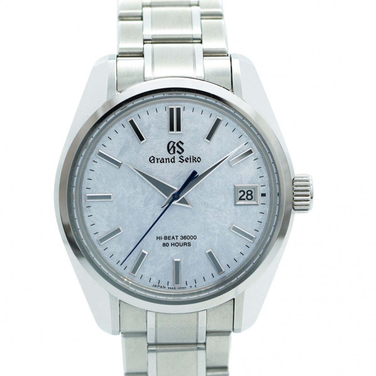 Montre Seiko Grand 9SA5-00F0 d'occasion pour homme avec cadran argenté 