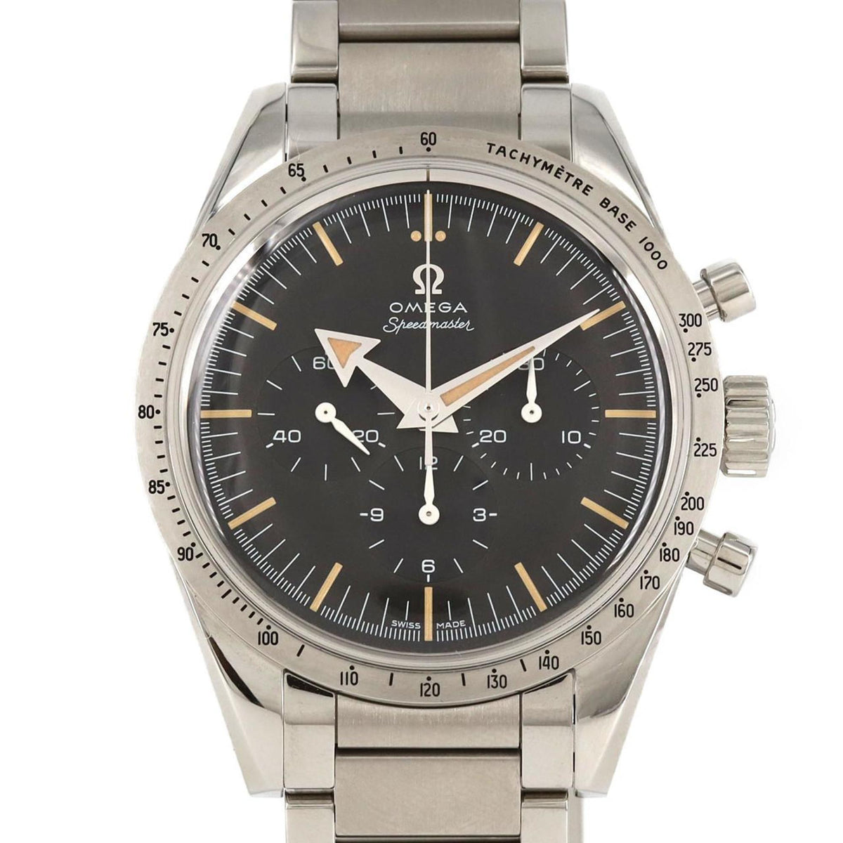 Pre-Owned Omega 1957 Trilogy Speedmaster '57/60th LIMITED 311.10.39.30.01.001 SS Wristwatch Hand-wound