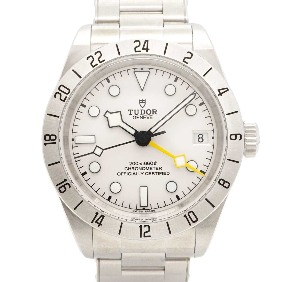 Pre-Owned Tudor Black Bay Pro 79470 White Dial Men's Watch