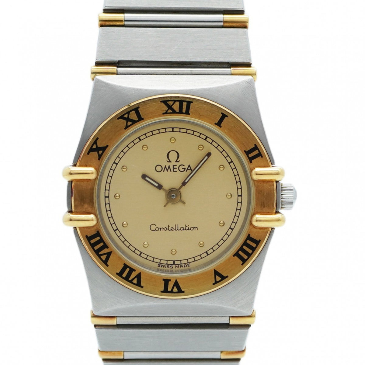 Pre-Owned Omega Constellation Gold Dial Women's Watch