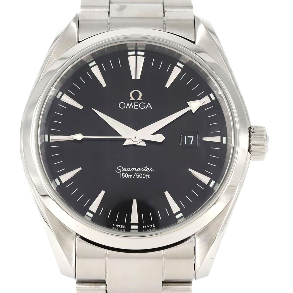 Pre-Owned Omega Seamaster Aqua Terra 2517.50 SS Quartz Watch
