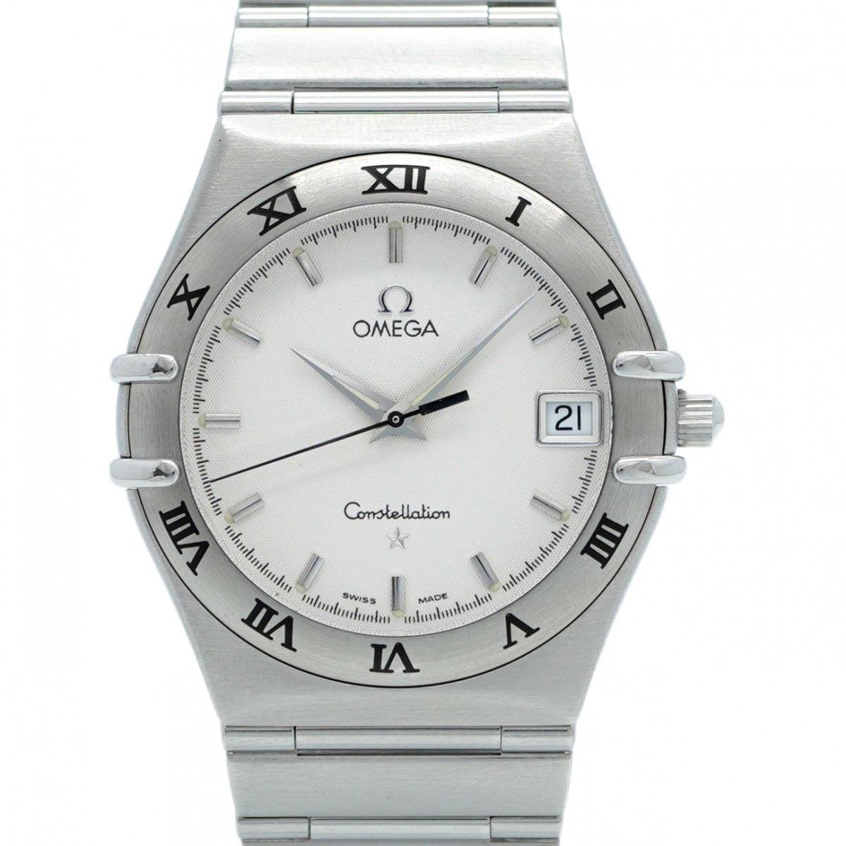 Pre-Owned Omega Constellation 1512.30 White Dial Men's Watch