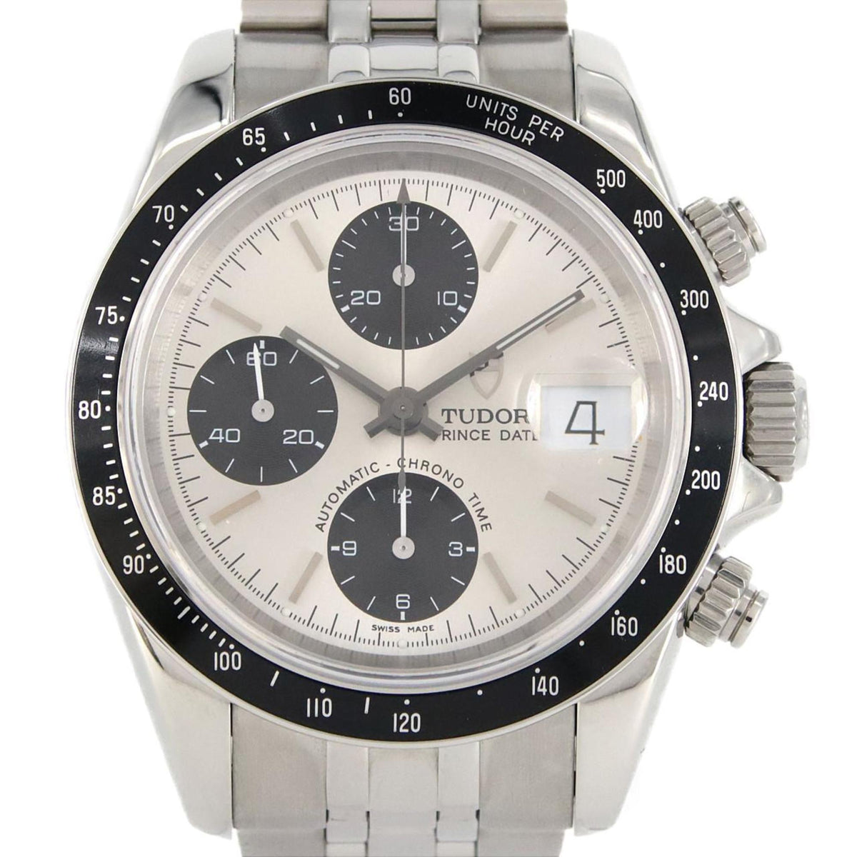 Pre-Owned Tudor Chronotime 79260P?5 SS Wristwatch Automatic