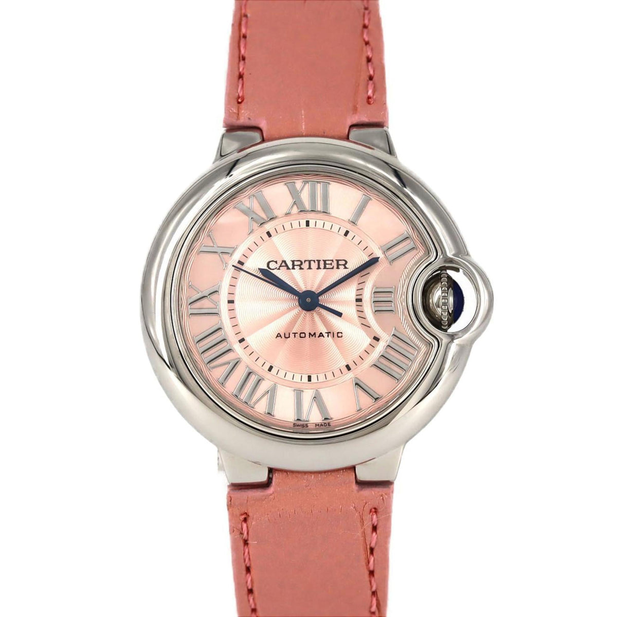 Pre-Owned Cartier Ballon Bleu WSBB0002 Stainless Steel Automatic Watch