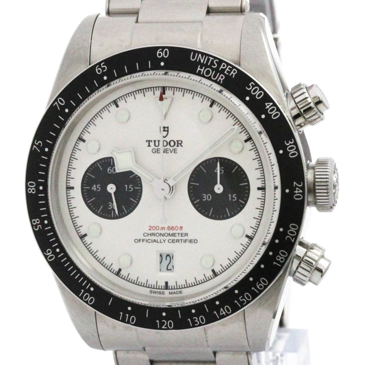 Pre-Owned TUDOR Heritage Black Bay Steel Automatic Watch 79360N Polished