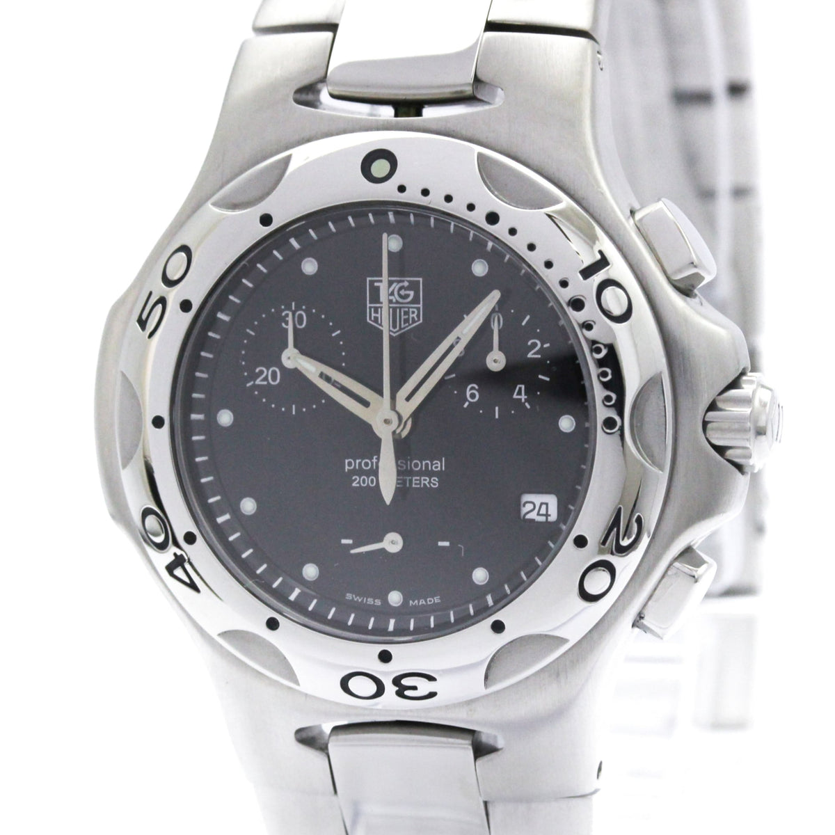 Pre-Owned TAG HEUER Kirium Stainless Steel Quartz Ladies Watch CL1212 Polished