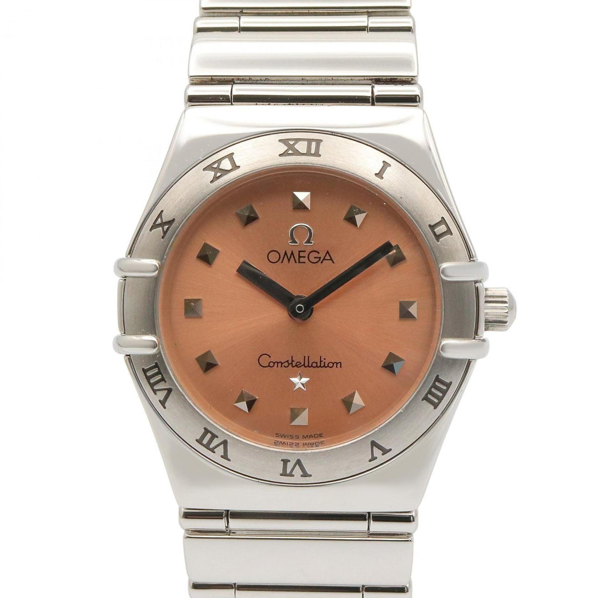 Pre-Owned Omega Constellation My Choice Watch, Stainless Steel, Ladies, Pink Tone, 1571.61