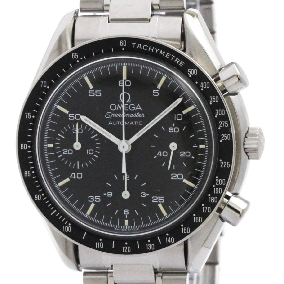 Pre-Owned OMEGA Speedmaster Automatic Steel Mens Watch 3510.50 Polished