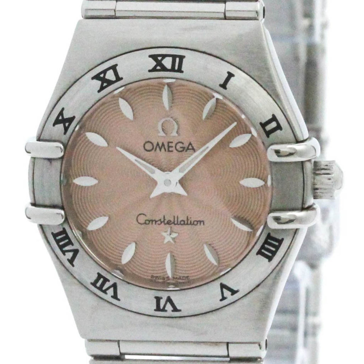 Pre-Owned Polished OMEGA Constellation Steel Quartz Ladies Watch 1562.62 BF575168