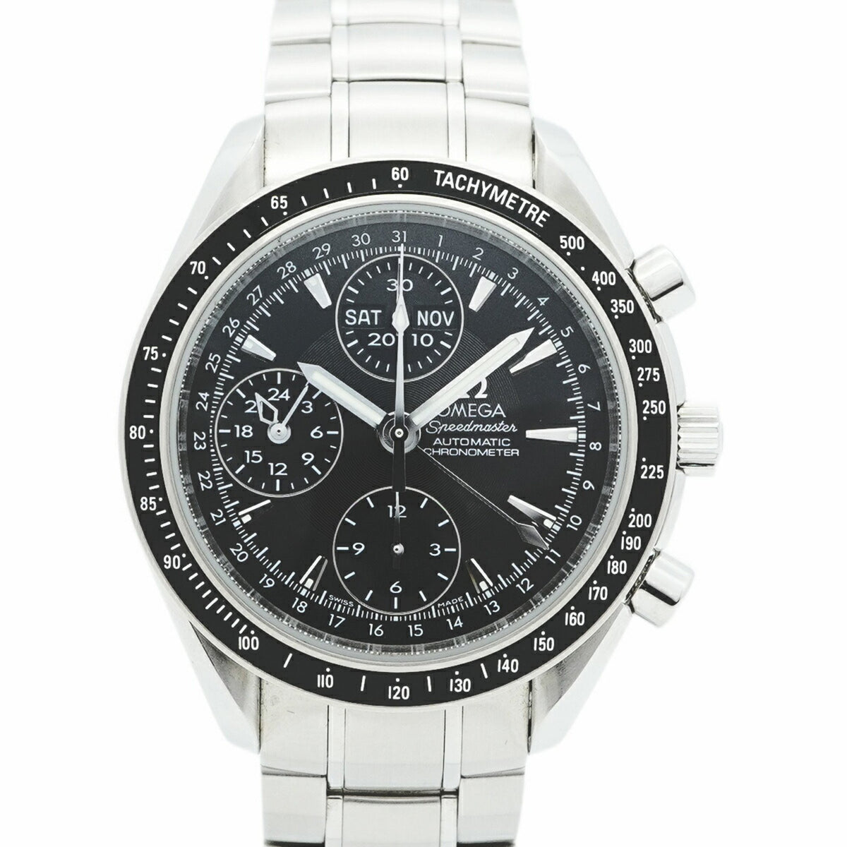 Pre-Owned Omega Speedmaster 3220.50 Black Dial Men's Watch