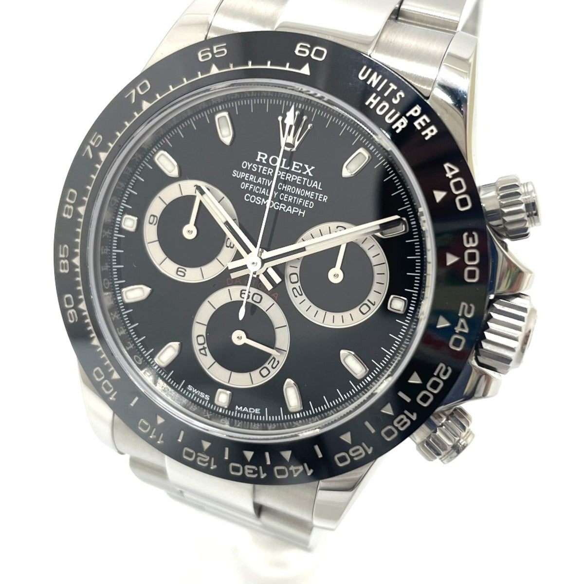 Pre-Owned Rolex 116500LN Automatic Wristwatch Silver/Black