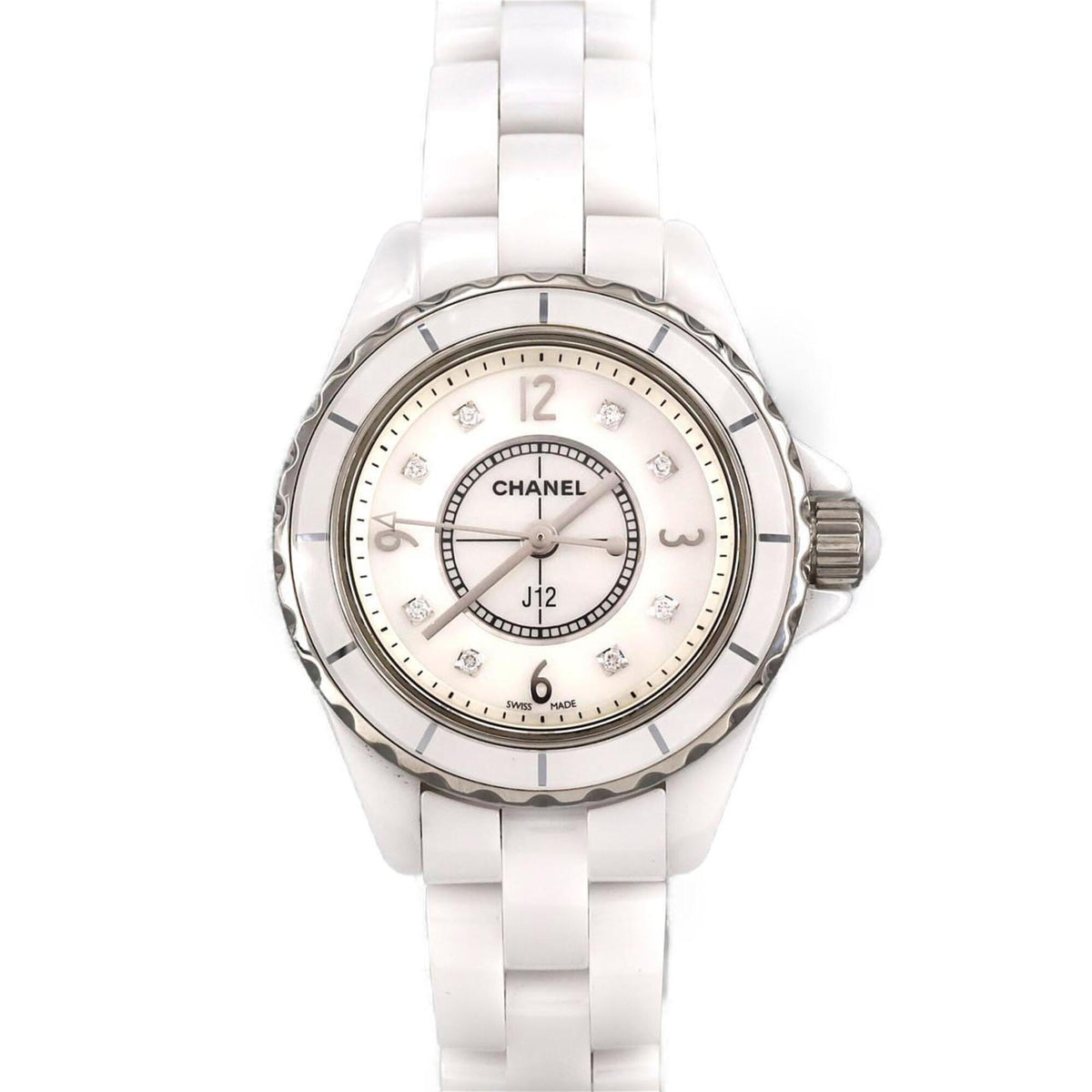Pre-Owned Chanel J12 29mm Ceramic 8P H2570 Quartz Watch