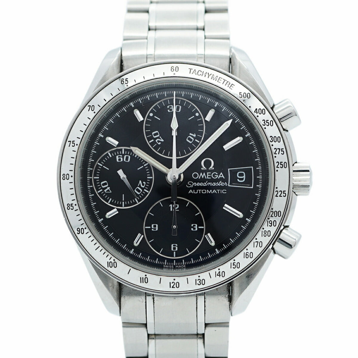 Pre-Owned Omega Speedmaster 3513.50 Black Dial Men's Watch