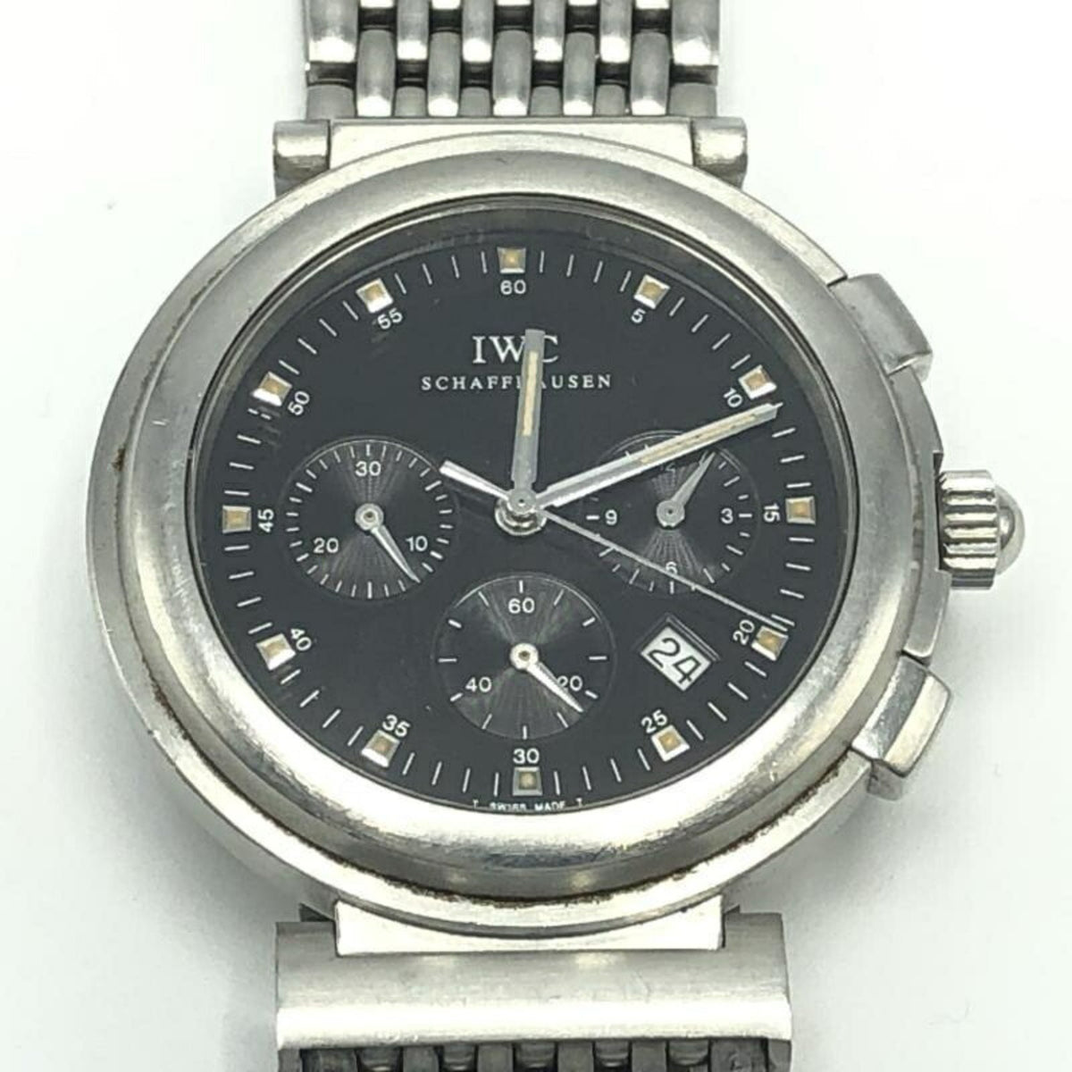 Gebrauchte IWC Da Vinci SL Uhr IW372806 Silber International Company 