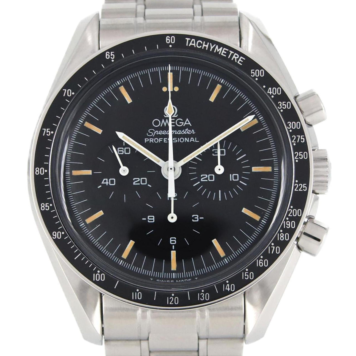 Pre-Owned Omega Speedmaster Pro 3592.50 SS Watch Manual Winding