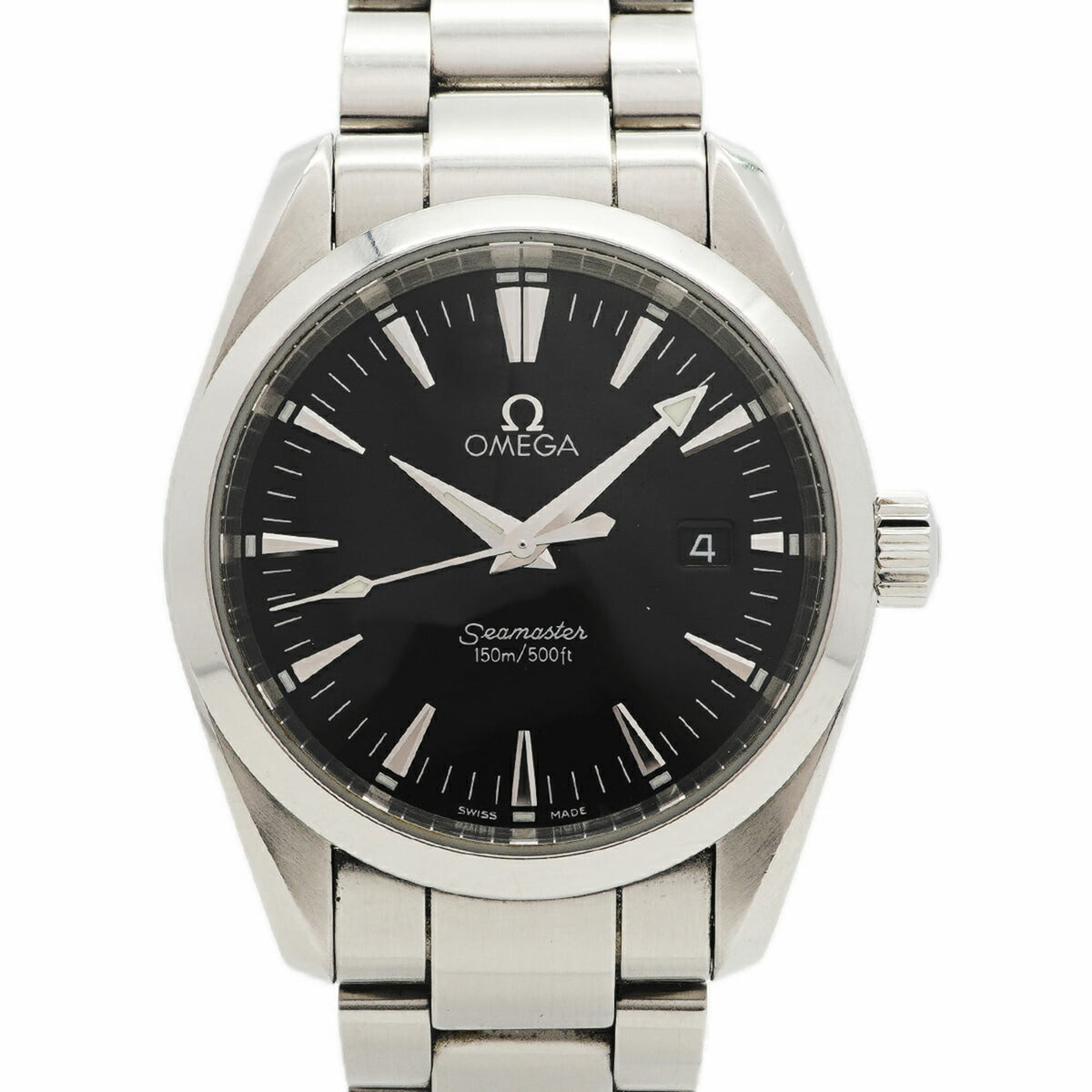 Pre-Owned Omega Seamaster 2518.50 Black Dial Men's Watch