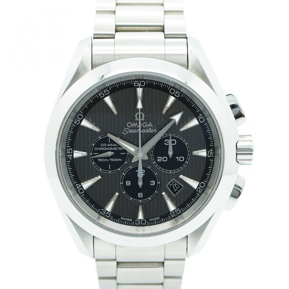 Pre-Owned Omega Seamaster 231.10.44.50.06.001 Gray Dial Men's Watch