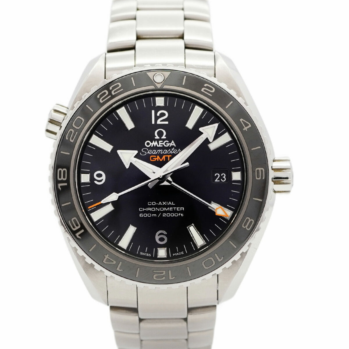 Pre-Owned Omega Seamaster 232.30.44.22.01.001 Black Dial Men's Watch
