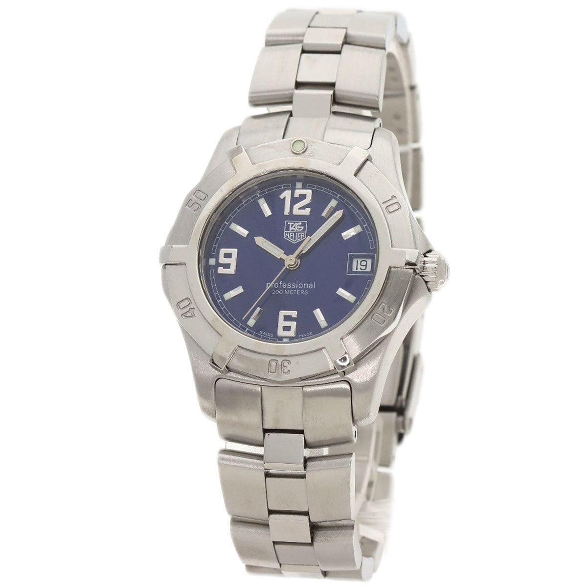 Pre-Owned TAG Heuer WN1212 Professional Exclusive Watch Stainless Steel SS Boys