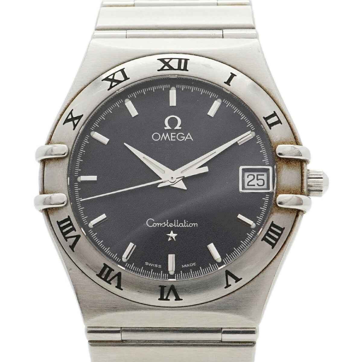 Pre-Owned Omega Constellation 1512.40 Navy Dial Watch for Men and Women